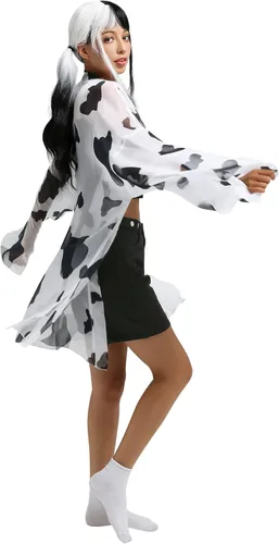 Vista 2 de haikyuu Cárdigan tipo kimono de verano para mujer, salida de baño, bikini