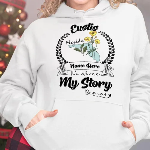 Vista 4 de Dinoz Camiseta It's Florida City Where My Story Begins