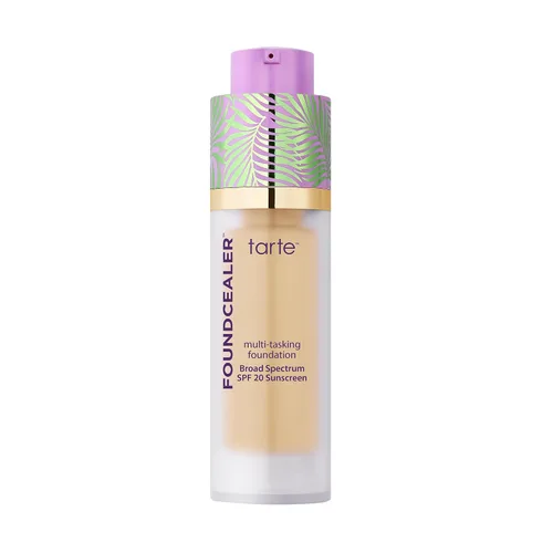 Vista 21 de tarte Babassu Foundcealer Base Dewy - Protector solar SPF 20 de amplio espectro, base y corrector en 1 con SPF, maquillaje vegano para el cuidado