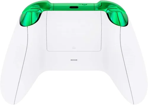 Vista 7 de eXtremeRate Botones de repuesto para controlador inalámbrico Xbox Core, verde cromado brillante personalizado LB RB LT RT parachoques Trigers Dpad