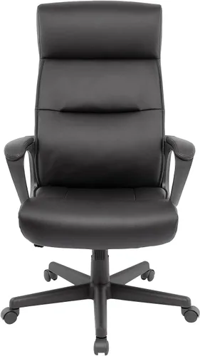 Vista 3 de STAPLES Rutherford Luxura - Silla de gerente, color negro, paquete de 2 (ST45608V-CCVS)