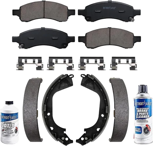 Vista 42 de Detroit Axle - Kit de freno delantero para Ford F-150 2010-2011, Ford Expedition Lincoln Navigator 2010-2021, repuesto de pastillas de freno