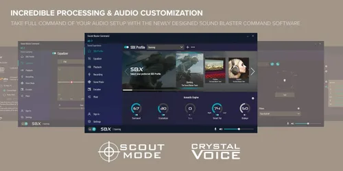 Vista 11 de Creative Sound Blaster AE-7 Hi-Res PCIe Tarjeta de sonido para juegos y ACM