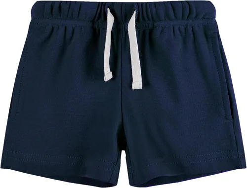 Vista 4 de Pantalones cortos de algodón de color sólido para bebés, niños y niñas
