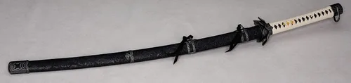 Vista 6 de Espada katana hecha a mano, Sekiro Shadows Die Twice Cosplay, espada samurai japonesa real (espada completa), Catanas Japonesas Reales