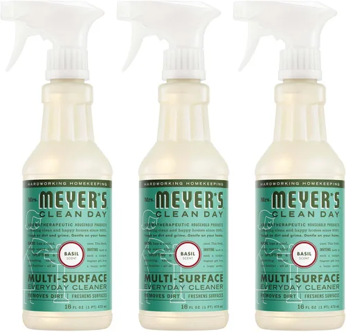 Vista 5 de MRS. MEYER'S CLEAN DAY Limpiador diario multisuperficie, edición limitada, aroma lila, elimina la suciedad y refresca superficies, botella de spray