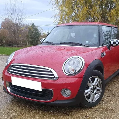 Vista 6 de Cromo conductor lado izquierdo faro Trim anillo biselCompatible con Mini Cooper 2007-2014 R56 R56 R57 R58 R59