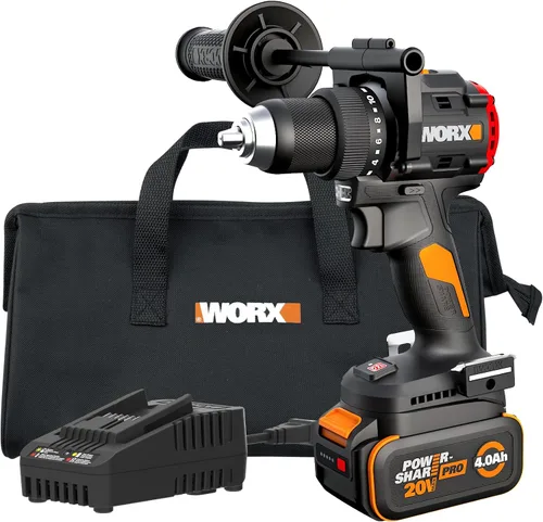 Vista 6 de Worx WX101L.9 20V Power Share Taladro y atornillador inalámbricos (solo herramienta)
