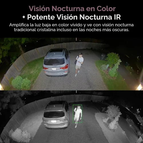 Vista 8 de WYZE Floodlight Camera Pro, Elección de los Editores de PCMag 3000-lúmenes LED, cámara de seguridad exterior HD 2.5K, vista ancha de 180°, visión