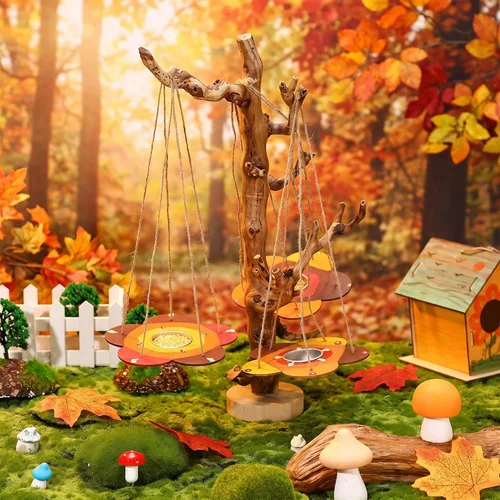 Vista 4 de DoubleFill - Kit de manualidades para comedero de pájaros para niños