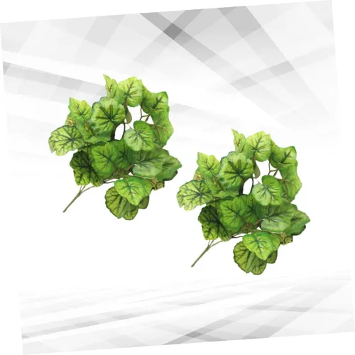 Vista 8 de COHEALI 2pcs Artificiales Decorativas para Sala Tallos de Verduría Ramas de Árbol Artificiales DIY Suministros de Navidad Ramas Verdes Imitación Boj