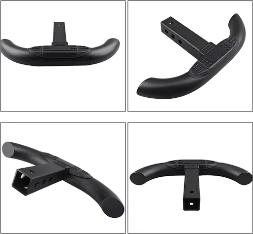 Vista 6 de Chelhead Escalón de Enganche Universal para Servicio Pesado, Protector de Parachoques Resistente para Remolque de Camión SUV, Montaje de Enganche
