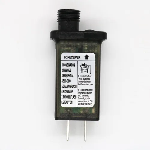 Vista 9 de Transformador LED de 8 modos de luz LED de 12 V, fuente de alimentación de clase 2, transformador de bajo voltaje, adaptador de enchufe de EE. UU.