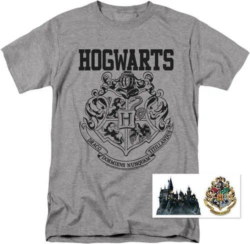 Vista 2 de Popfunk Camiseta con el logotipo de Harry Potter Hogwarts