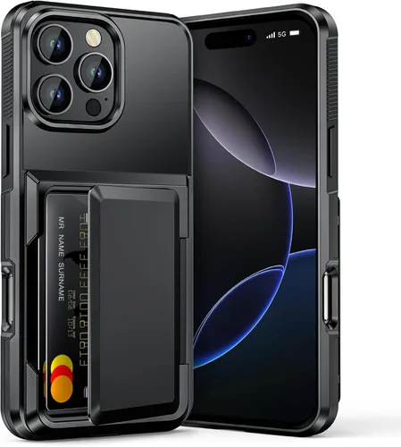 Vista 20 de Vofolen Funda tipo cartera para iPhone 11 con tarjetero