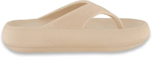Vista 4 de CUSHIONAIRE Sandalias de piscina Fling Recovery Cloud para mujer con +Comfort