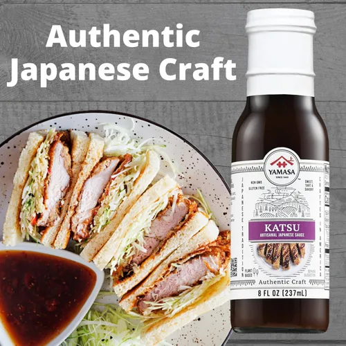 Vista 6 de Yamasa, Salsa Katsu artesanal, sin OMG, 8 onzas líquidas