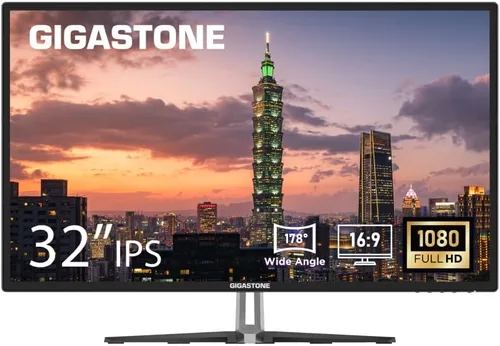 Vista 8 de Gigastone - Monitor LED de 27 pulgadas IPS con retroiluminación, 75Hz FHD 1920 x 1080, 178° de visión amplia sin marco, monitor de computadora