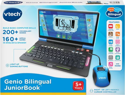 Vista 7 de VTech Genio Bilingüe JuniorBook - Laptop de aprendizaje para niños