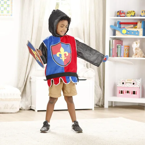 Vista 8 de Melissa & Doug Knight Role Play Costume Dress
