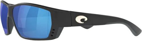 Vista 3 de Costa Del Mar Sunglasses for Men - Tuna Alley Mens Polarized Sunglasses - Fishing, Boating & Beach UV Protection Size 62 580G Mate Negro/Gris Azul