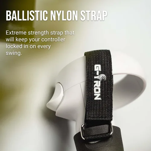 Vista 7 de Glistco G-Iron VR Golf Club Handle Accessory - Compatible with MetaOculus Quest, Quest 2, and Rift S - Immersive and Realistic Golf Grip Handle