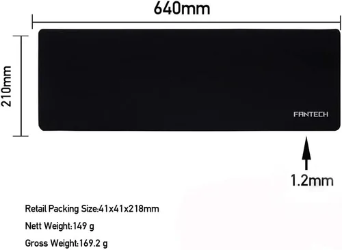 Vista 6 de Alfombrilla de ratón grande para juegos, alfombrilla de ratón extendida con base de goma antideslizante para laptop, notebook, computadora