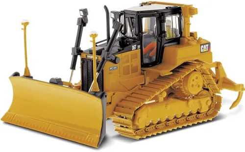Vista 13 de Diecast Masters 1:50 Escala Cat D8R Bulldozer para coleccionistas, Caterpillar Track-Type Tractor Construcción Modelo Modelo Réplica, Core Classics