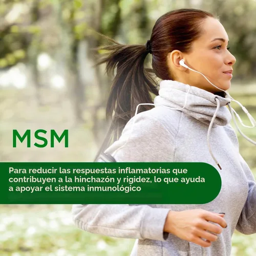Vista 3 de Emerald Labs MSM en polvo, 16 oz