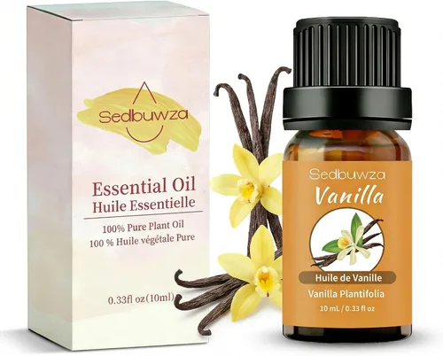 Vista 25 de Sedbuwza Juego de aceites esenciales de vainilla, paquete de 2 aceites de aromaterapia de vainilla para masaje, difusor, perfume, jabón, fabricación