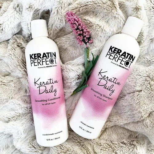 Vista 7 de Keratin Perfect Acondicionador diario de queratina - 12oz