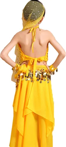Vista 12 de Astage Disfraz de princesa para niñas, ropa de Halloween, vestido de carnaval, danza, todos los conjuntos