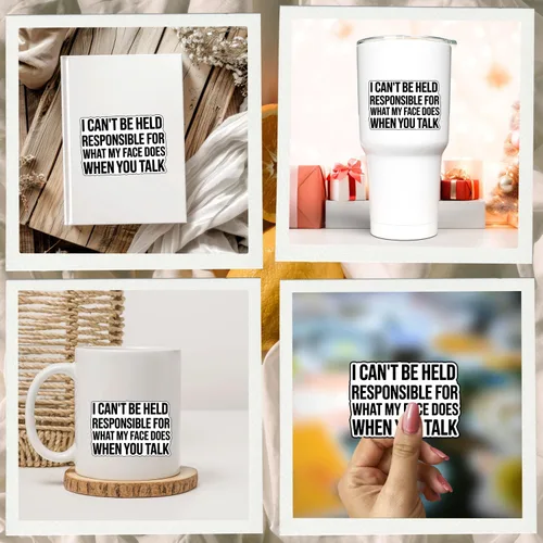 Vista 3 de (3 unidades) - Calcomanía de vinilo sarcástico, impermeable, botella de agua para laptop, vaso de automóvil, calcomanías de humor para adultos