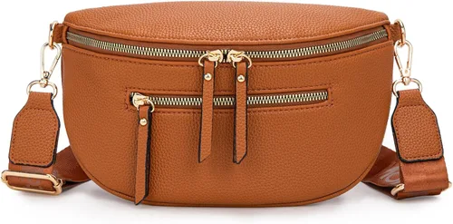 Vista 8 de Bolsos tipo bandolera Montana West para mujer Bolso de cintura con bandolera ajustable