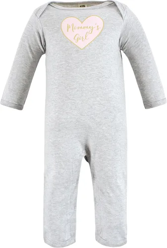 Vista 4 de Hudson Baby - Mamelucos de algodón para niñas bebés