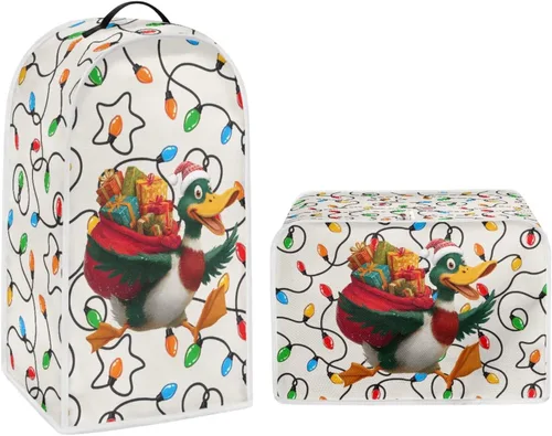 Vista 10 de Art Rooster - Cubierta antipolvo de girasol para cocina, lavable, tostadora, panera, a prueba de polvo, para electrodomésticos de cocina, tamaño S