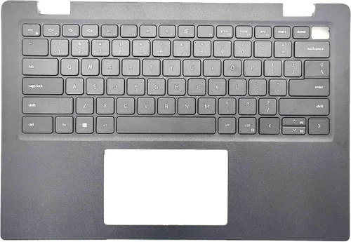 Vista 6 de Funda superior de repuesto para DELL Latitude 3420 E3420 Series Teclado retroiluminado Asamblea cubierta superior 4PX9K 04PX9K Negro Teclado