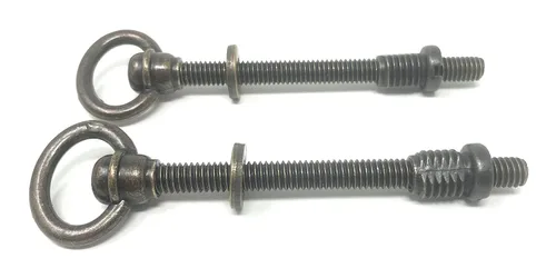 Vista 3 de Tornillos giratorios de latón antiguo para espejo Cheval, tornillos de montaje giratorios, paquete de 2