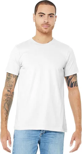 Vista 4 de Bella Canvas Camiseta de algodón Airlume para hombre
