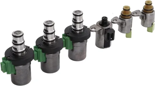 Vista 2 de Juego de solenoides de cambio de transmisión de 6 piezas para 2, 3, 5, 6, CX 7, MPV con OE 48420K R para todos los 4F27 E 4 velocidades automáticas