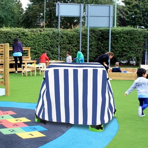 Vista 7 de Cubierta para mesa de agua para niños, resistente al aire libre, 600D, impermeable, anti-UV, a prueba de polvo, para niños, compatible con Step2