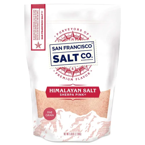 Vista 12 de Sherpa Pink Sal del Himalaya – Grano fino, 2 libras. Totalmente natural, sin gluten, sin aditivos Perfecto para cocinar y recetas diarias