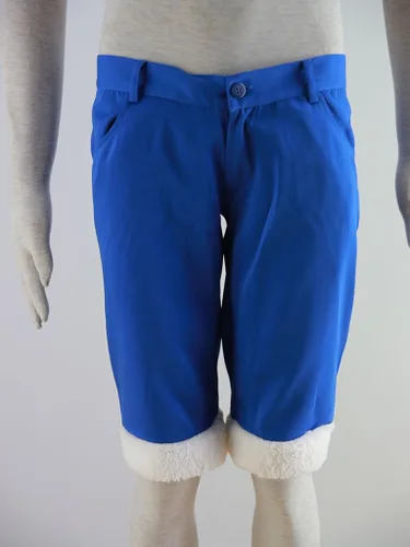 Vista 6 de Monkey D.Luffy Disfraz de cosplay incluye pantalones cortos y cinturón amarillo, 3