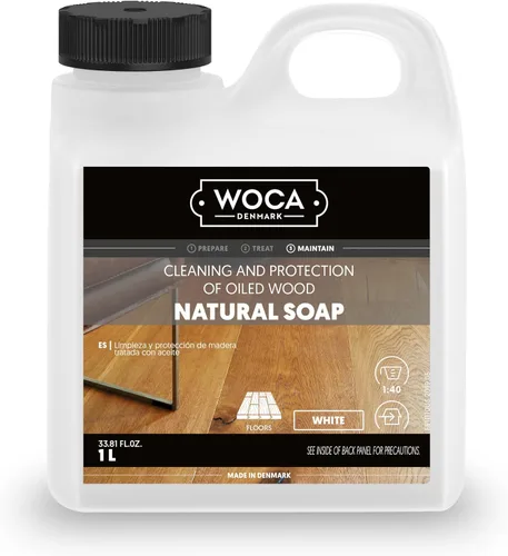 Vista 10 de WOCA Limpiador concentrado de jabón natural para pisos de madera aceitada