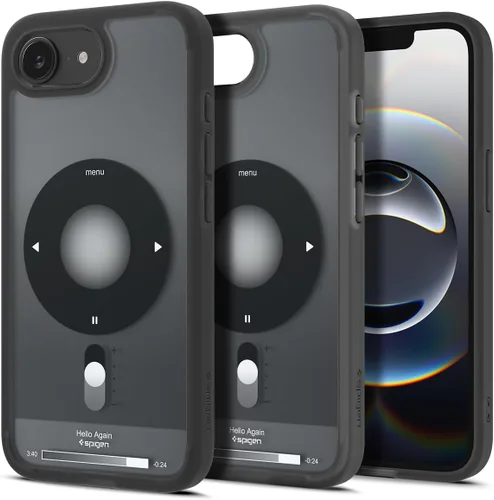 Vista 22 de Spigen Ultra Hybrid MagFit Impresión Digital Directa - Funda para iPhone 16 Pro [Diseño Personalizado][Compatible con Magsafe] - Analógica DDP
