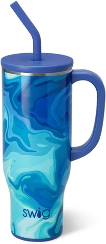 Vista 23 de Swig Life 40oz Insulated Mega Mug with Handle & Straw, Boho Desert DESIERTO BOHO
