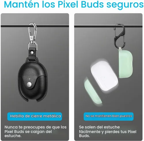 Vista 6 de Fintie Funda para Google Pixel Buds Pro 2 (2024) / Pixel Buds Pro (2022)