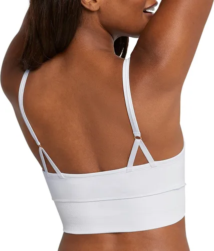 Vista 3 de Maidenform Women's Seamless Tank Bralette, Wireless Long-line Cropped Pullover Bra
