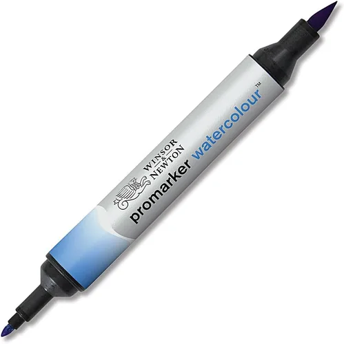 Vista 17 de Winsor & Newton ProMarker - Marcador de acuarela, tono carmesí Alizarin