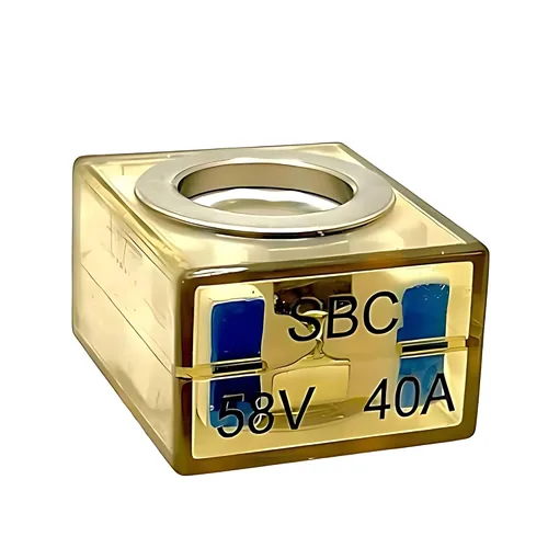 Vista 9 de Bloque de fusibles de terminal doble South Bend Components con clasificación marina (MRBF), 300A máx., 58V CC máx., IP 66, protegido contra
